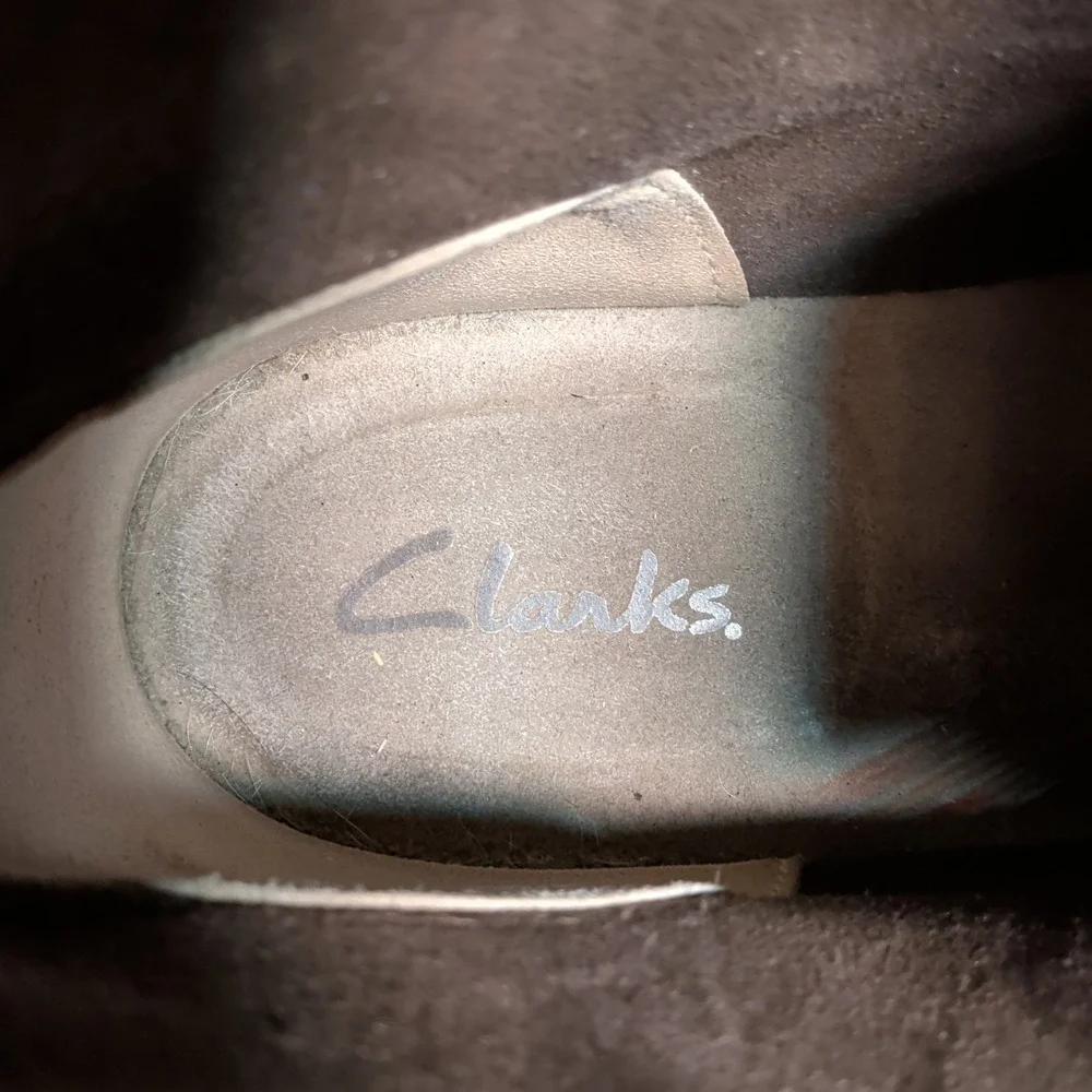 Clarks Bushacre Chukka Desert Boots Mens Size 14M Lace Up Ankle Brown Preppy